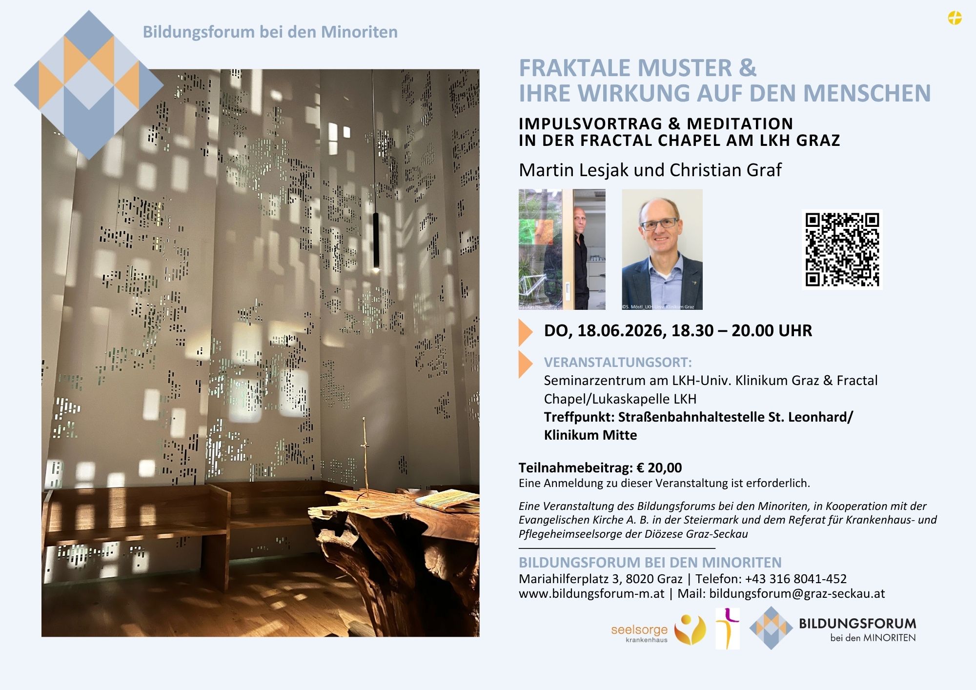 �berblick zur Veranstaltung Fraktale Muster